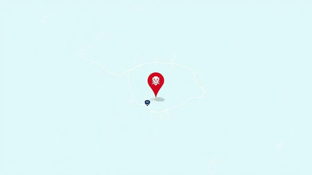 Map showing SimbaLife Mobile Solutions office at 9 Tampines Central 5, Singapore.